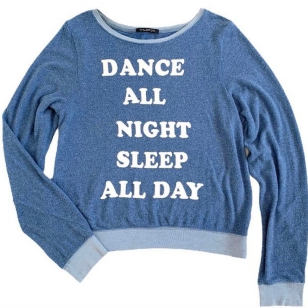 Wildfox gently used classic textured long sleeve / sweater